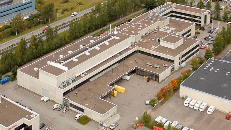 The largest self storage facility in the Nordic countries in West Vantaa