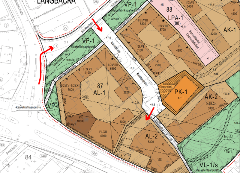 Pukkilan asemakaava-alueen rakentaminen | liikennejärjestelyiden muutoksia